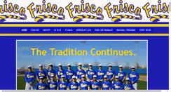 Desktop Screenshot of friscohighbaseball.com